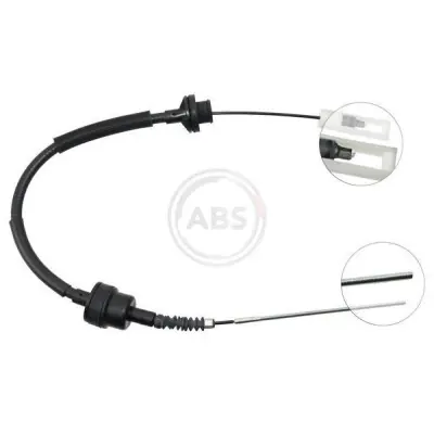 Cable de accionamiento, accionamiento del embrague A.B.S. K25220 Oferta De Temporada